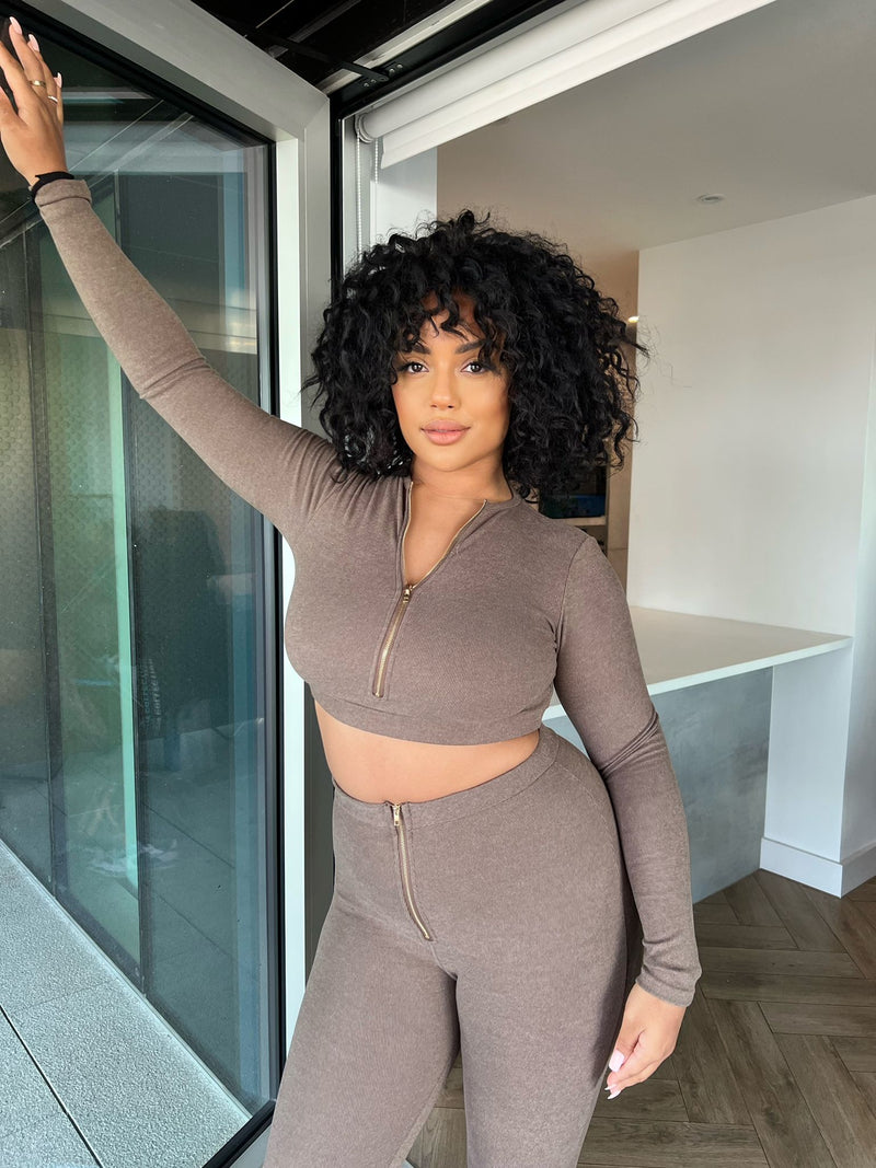 Coco Teddy Velvet Two Piece