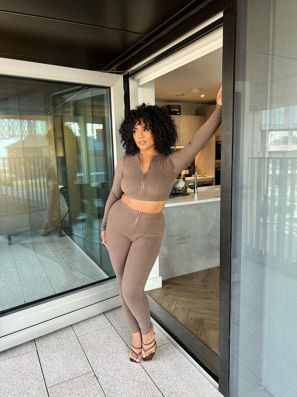 Coco Teddy Velvet Two Piece