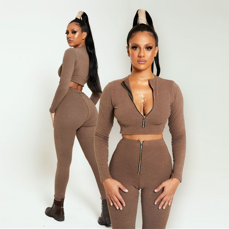 Coco Teddy Velvet Two Piece