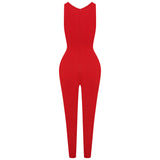Red Jumpsuit- 2way wear