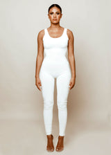 White Jumpsuit