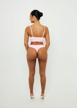 Pink Bra & Thong Set