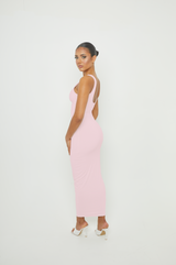 Pink Soft Bandage Dress