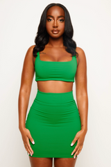 Green Two Piece Mini