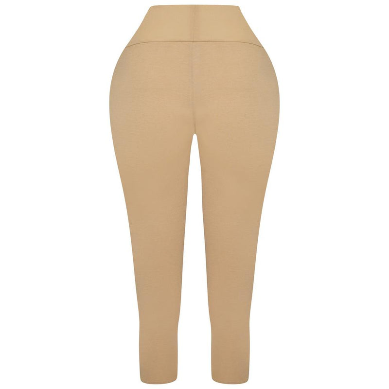 Beige Wrap Pants