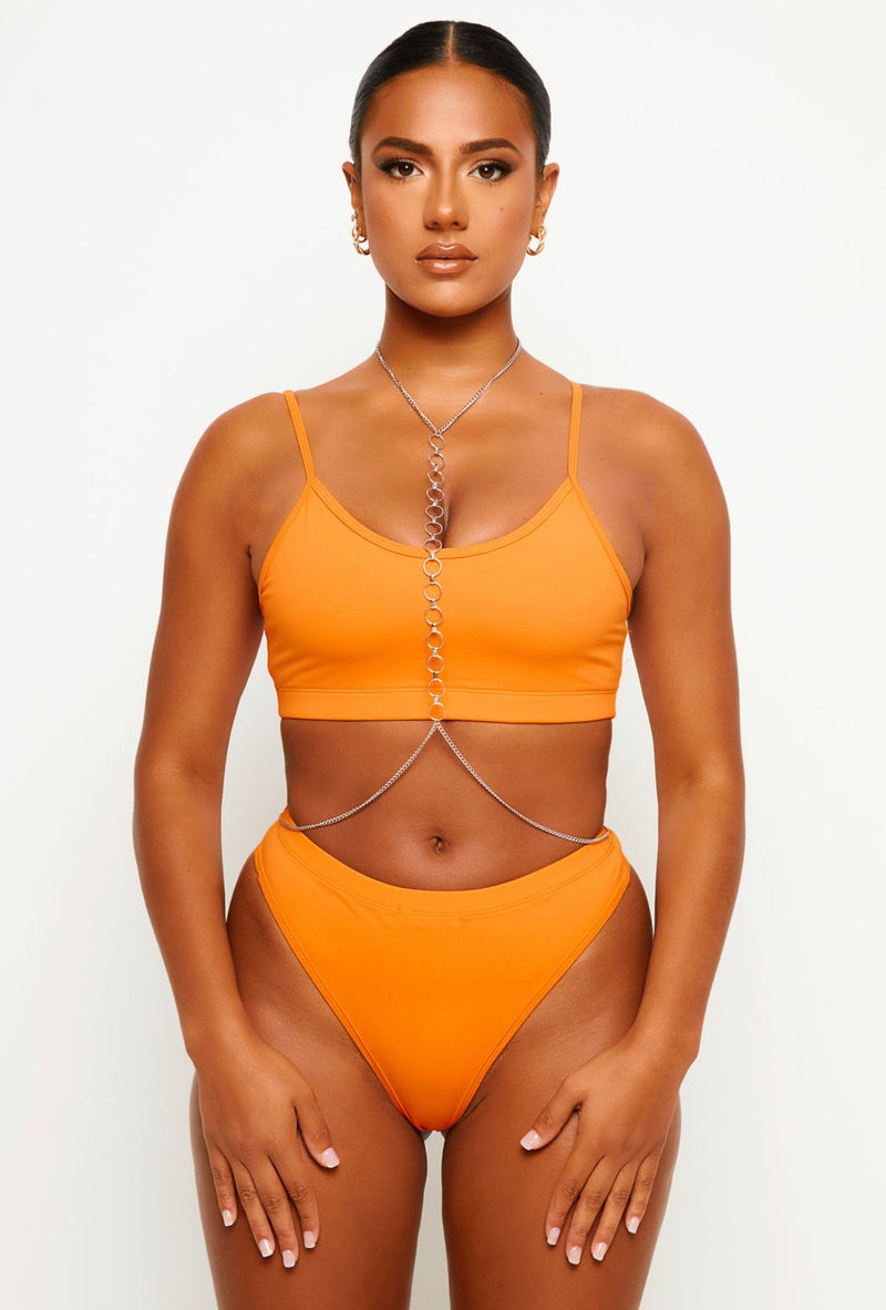 Loop Bikini Chain Silver