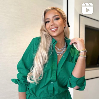 Green Tailored Shirt & Short Set