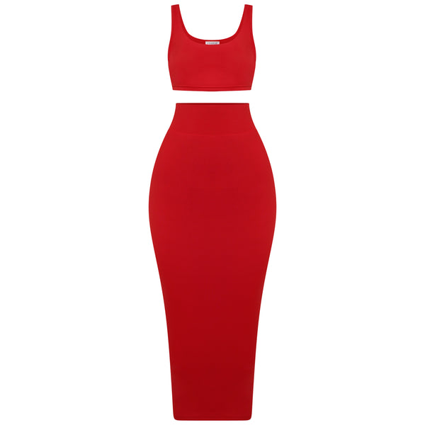 Red Soft Bandage Two Piece