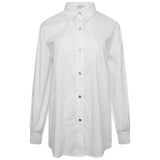 White Tailored Shirt & Short Set