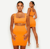 Orange Two Piece Mini