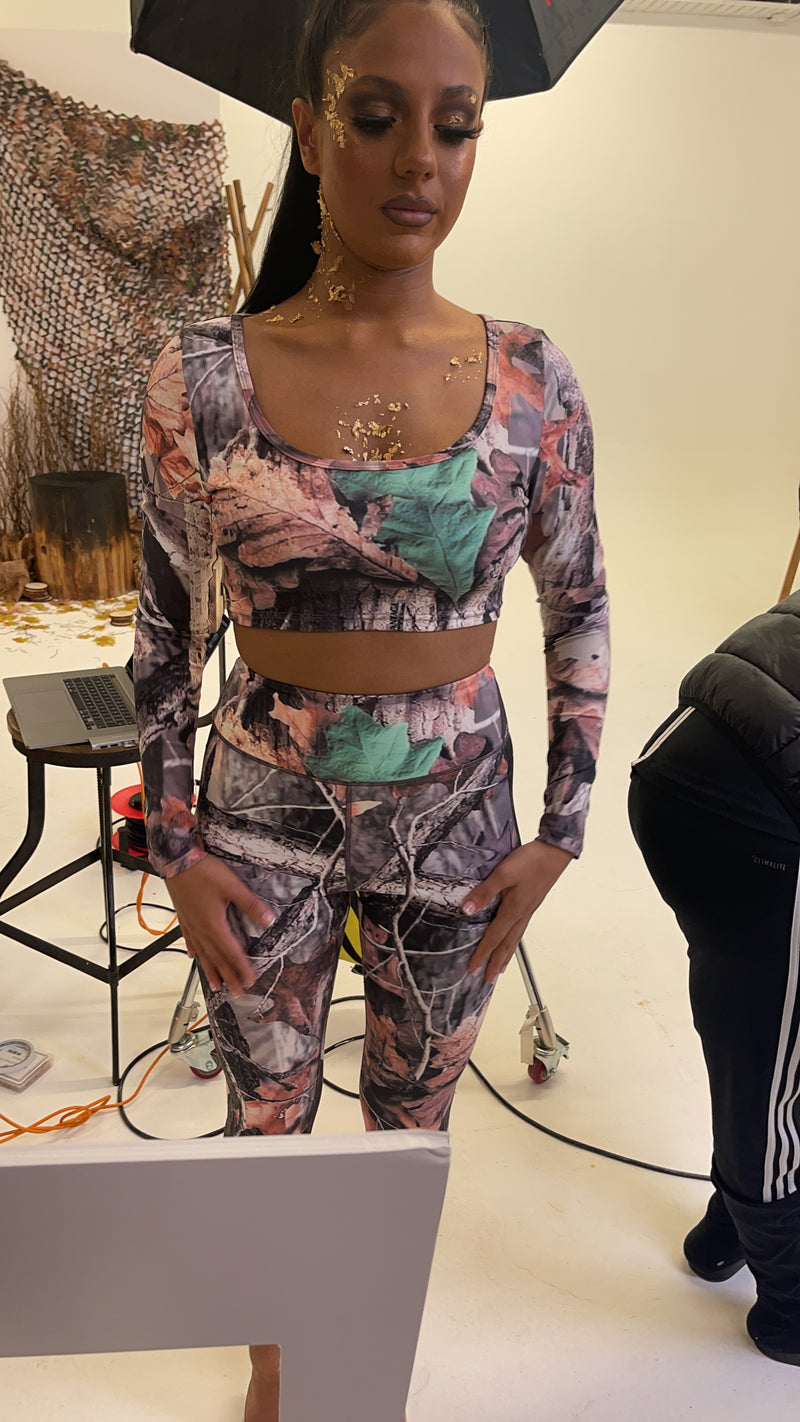Digital Print Two Piece Set